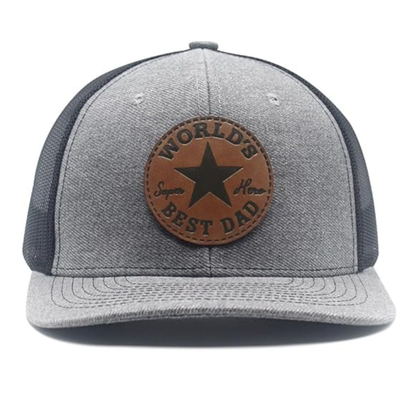 Stylish Design Trucker Mesh Cap With Patch For Dad