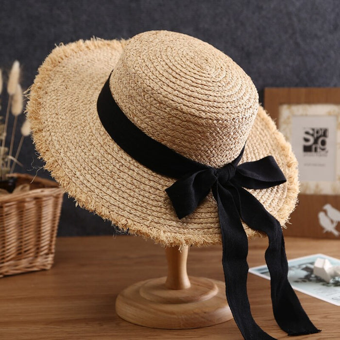Flat Straw Hat