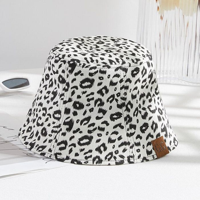 Leopard Print Fisherman Hat