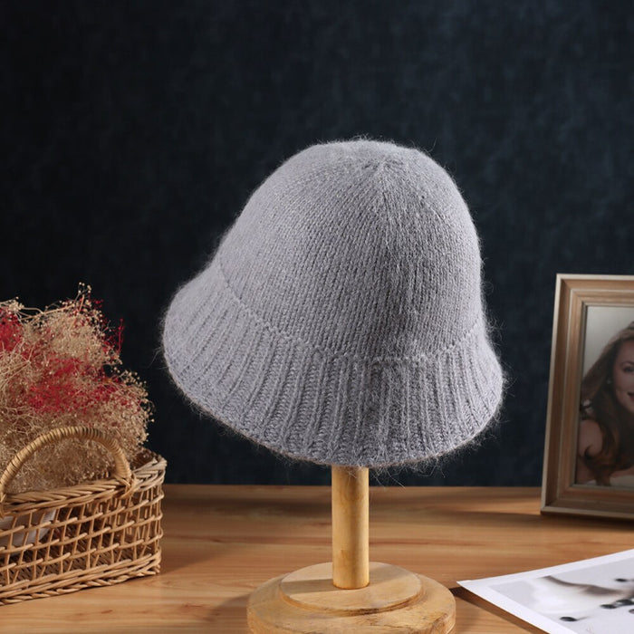 Rabbit Fur Autumn Hip Hop Hat