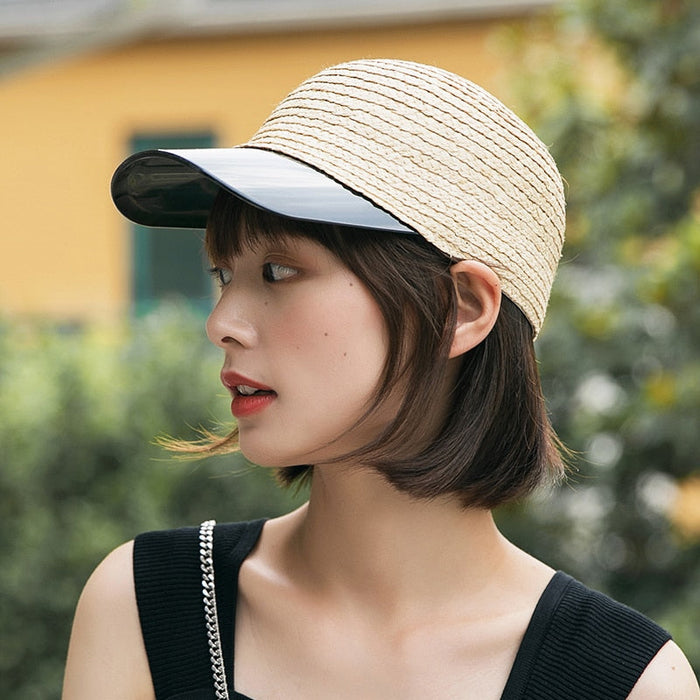 Breathable Women Straw Cap