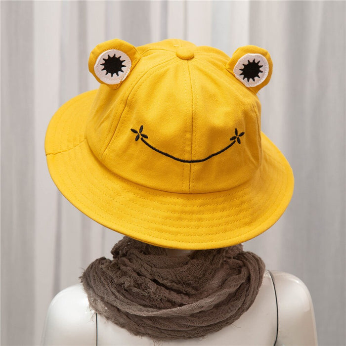 Frog-Inspired Bucket Fisherman's Hat