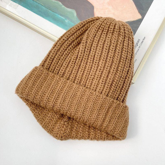 Solid Color Knitted Hip Hop Beanie