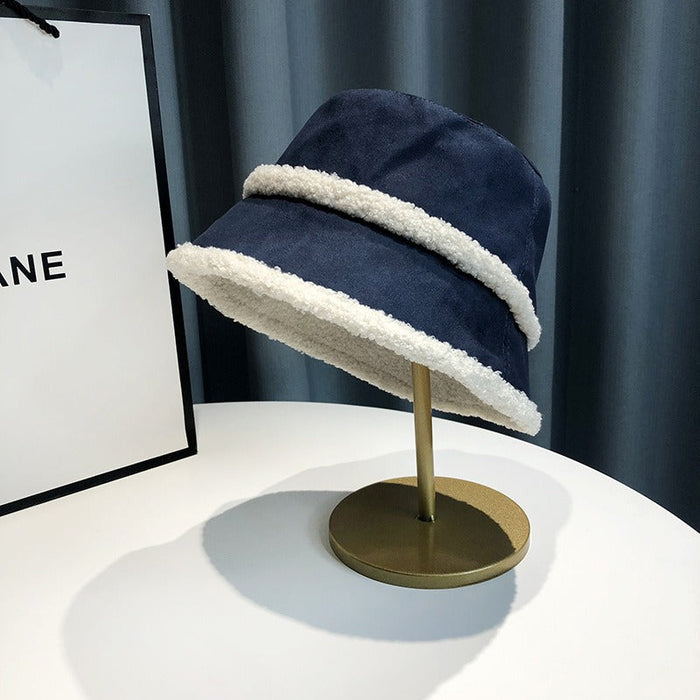 Women's Warmth Plush Bucket Hat For Autumn