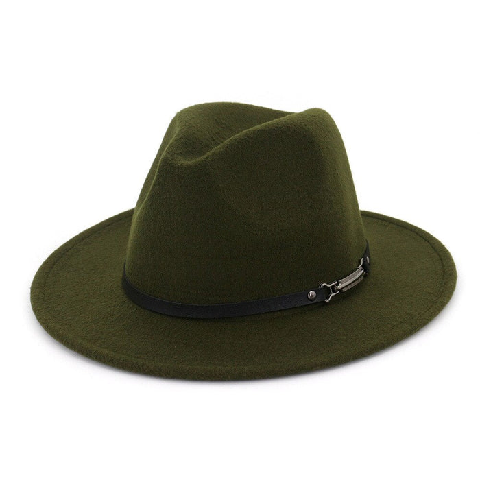 Soft Wool Simplistic Fashionable Wedding Fedora