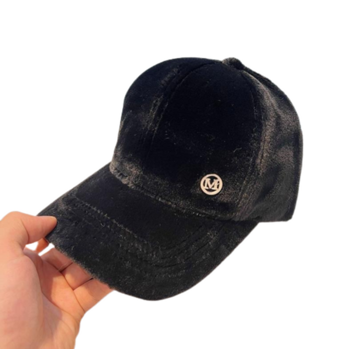 Faux Fur Baseball Hat For Women