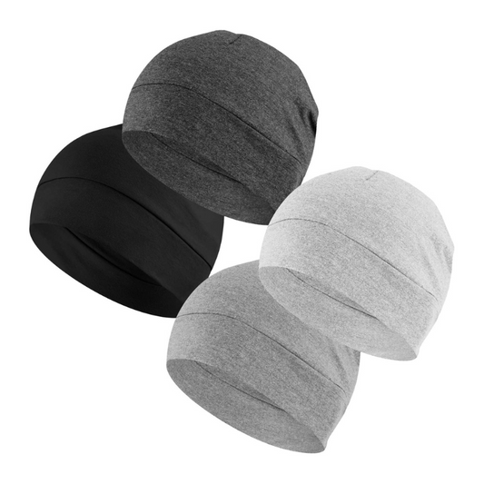 Pack Of Four Timeless And Versatile Design Knit Beanies