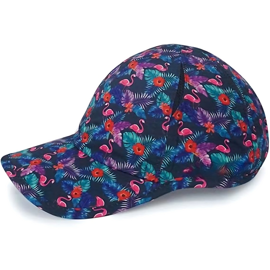 Lightweight Patterned Cap With Flexible Brim