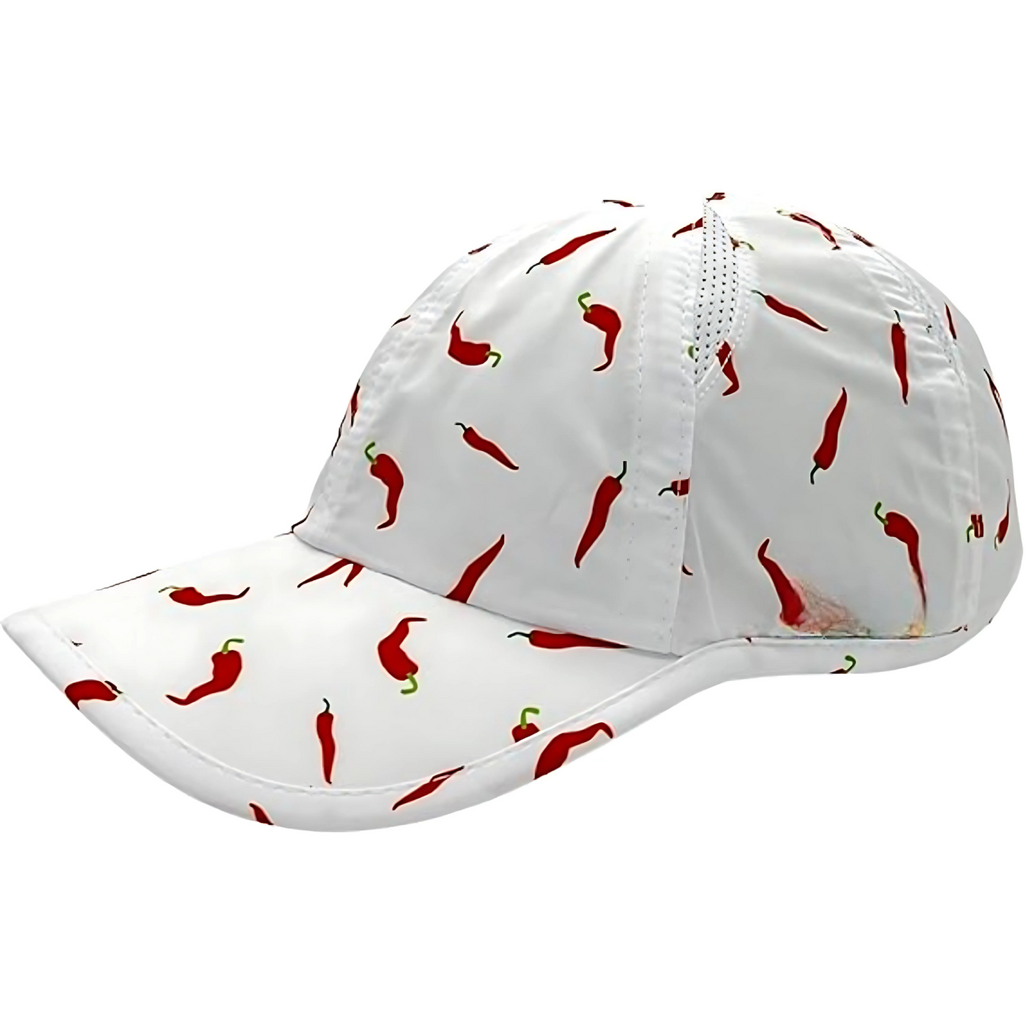 Lightweight Patterned Cap With Flexible Brim