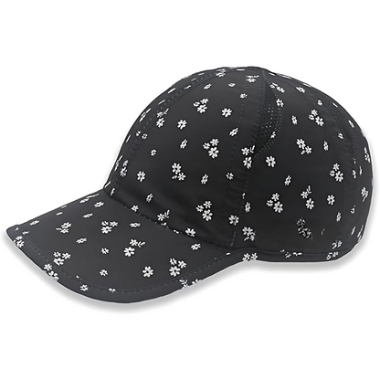 Lightweight Patterned Cap With Flexible Brim