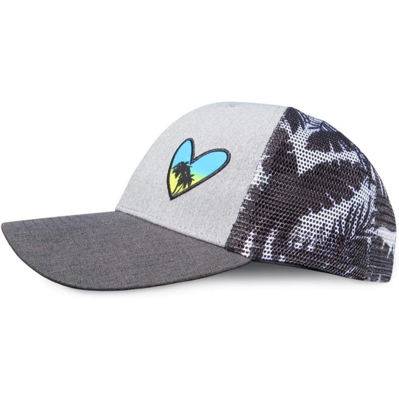 Adjustable Mesh Back Trucker Hat With Embroidered Front Panel