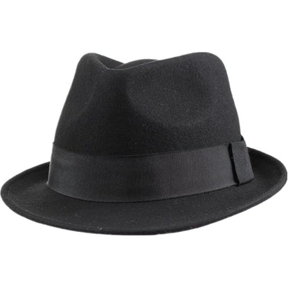 Classic Short Brim Fedora Hat