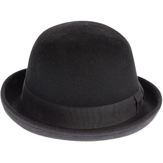 Short Rolled Brim Fedora Hat