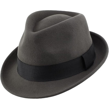 Classic Short Brim Fedora Hat