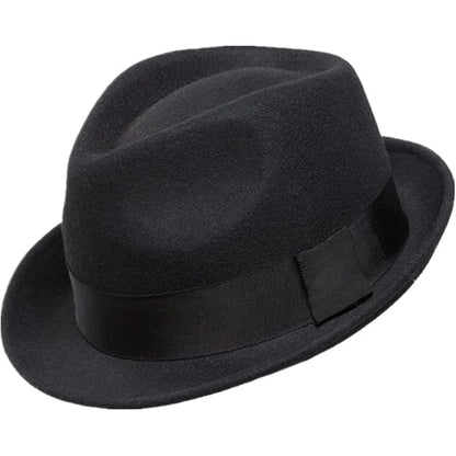 Classic Short Brim Fedora Hat