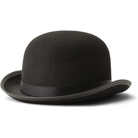 Derby Bowler Hat For Costume And Formal Wear