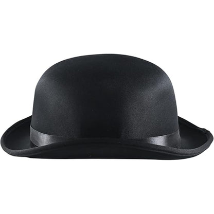 Black Bowler Derby Hat