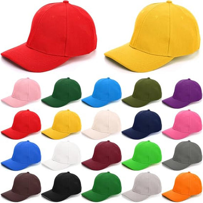 20 Pieces Classic Sports Cap With Adjustable Fit