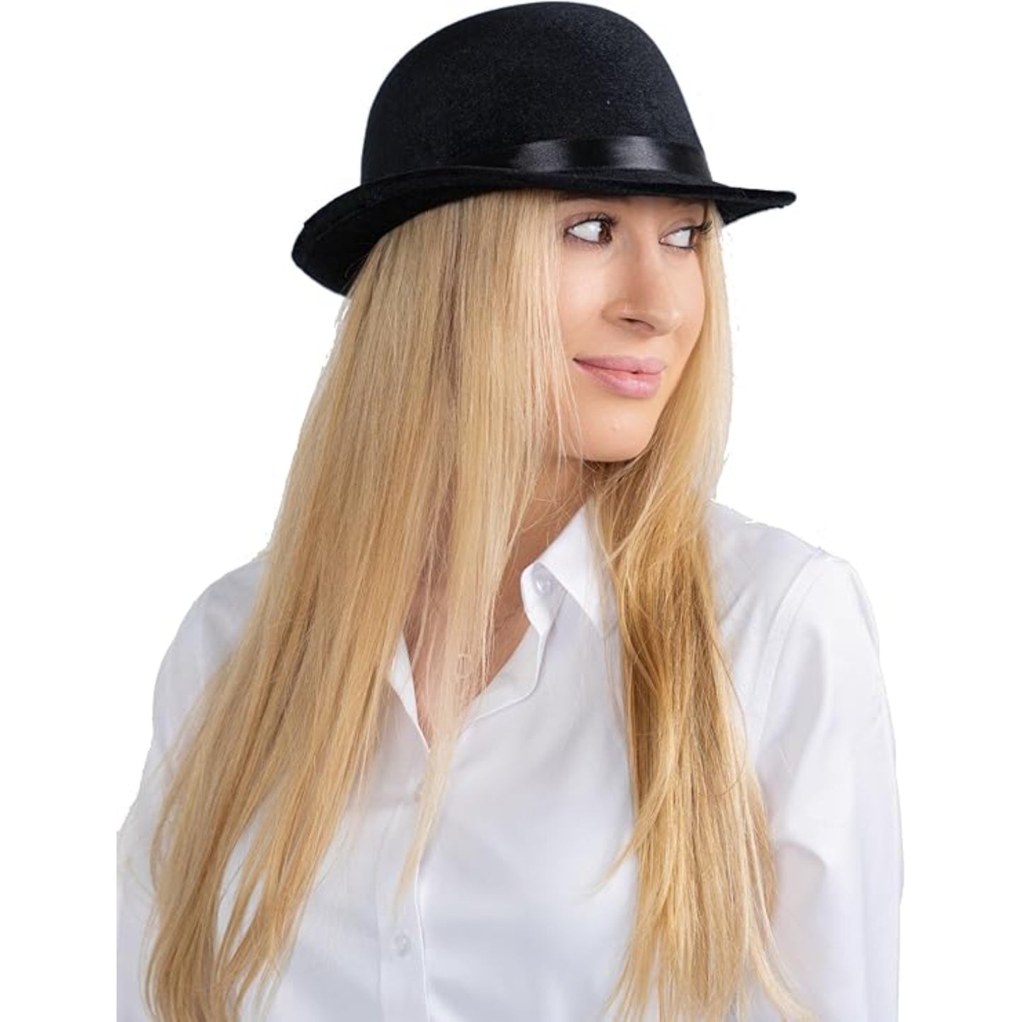 Derby Bowler Hat For Costume And Formal Wear