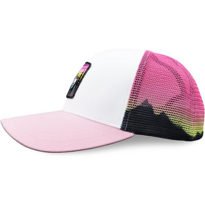 Adjustable Mesh Back Trucker Hat With Embroidered Front Panel