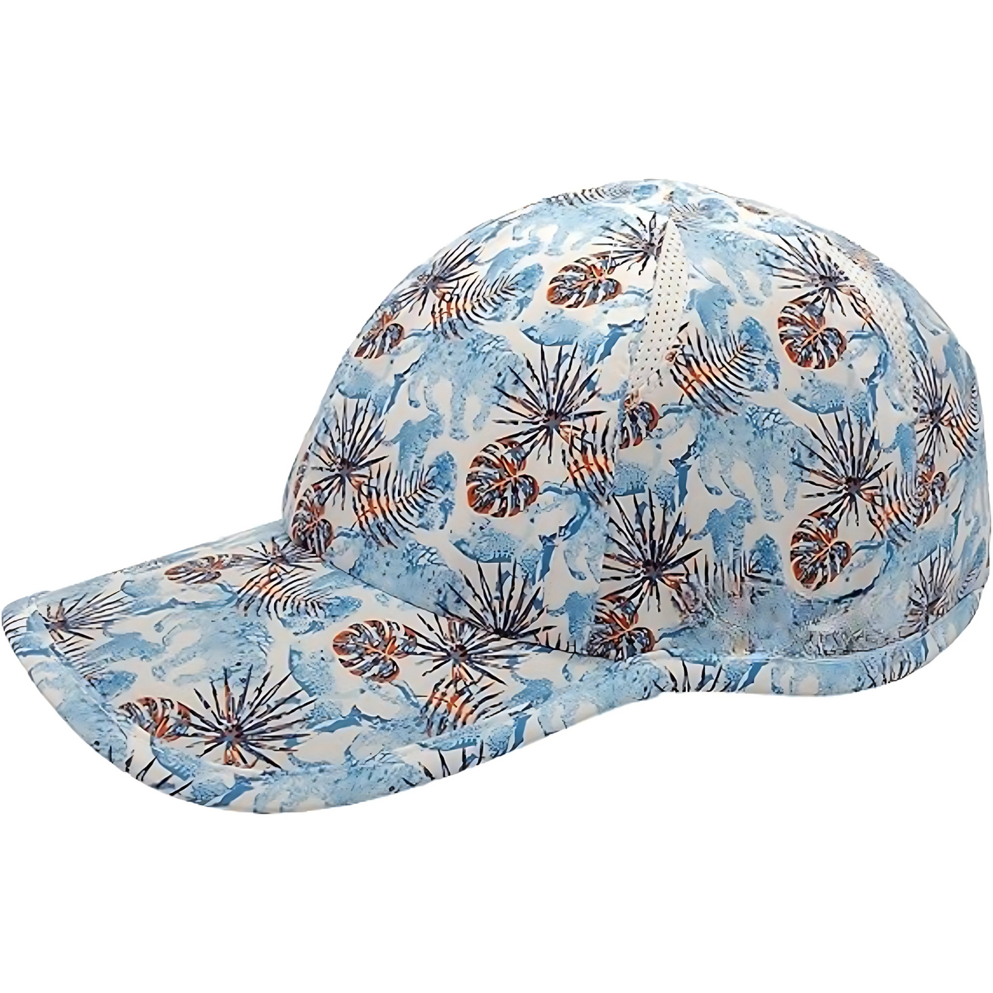 Lightweight Patterned Cap With Flexible Brim