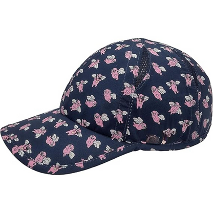 Lightweight Patterned Cap With Flexible Brim