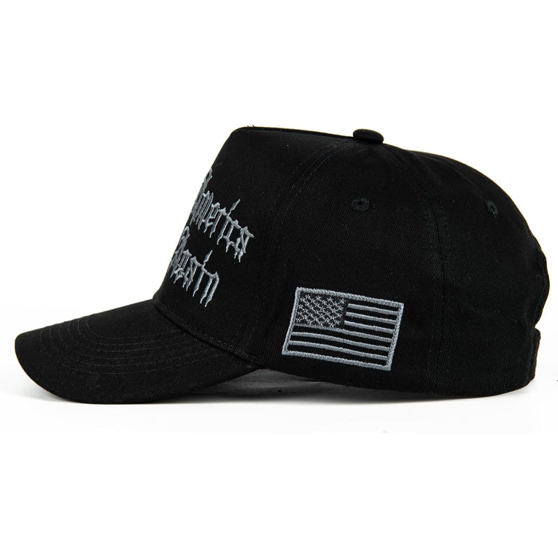 Adjustable Embroidered Structured Front Panel Cap