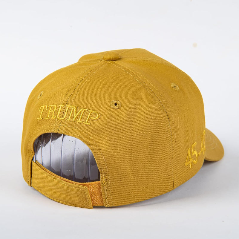 Adjustable Embroidered Structured Front Panel Cap