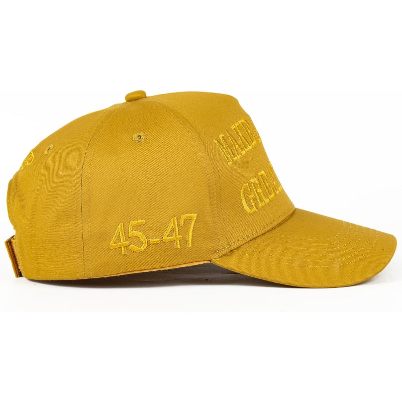 Adjustable Embroidered Structured Front Panel Cap