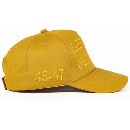 Adjustable Embroidered Structured Front Panel Cap