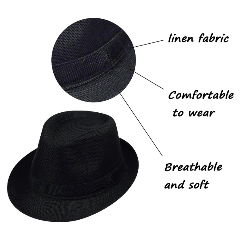 Classic And Timeless Design Trilby Hat