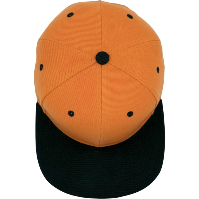 Classic Structured Snapback Cap With Adjustable Fit