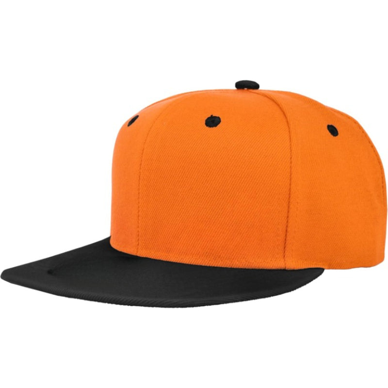 Classic Structured Snapback Cap With Adjustable Fit