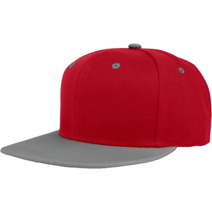 Classic Structured Snapback Cap With Adjustable Fit