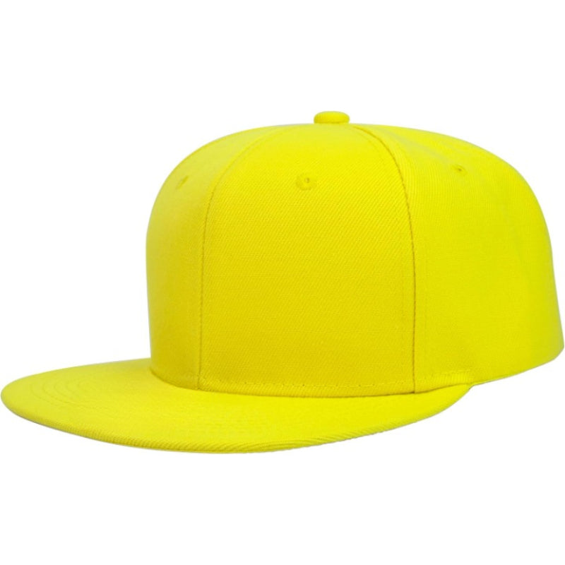 Classic Structured Snapback Cap With Adjustable Fit