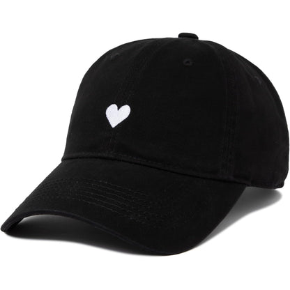 Adjustable Brushed Cotton Baseball Cap With Embroidered Design