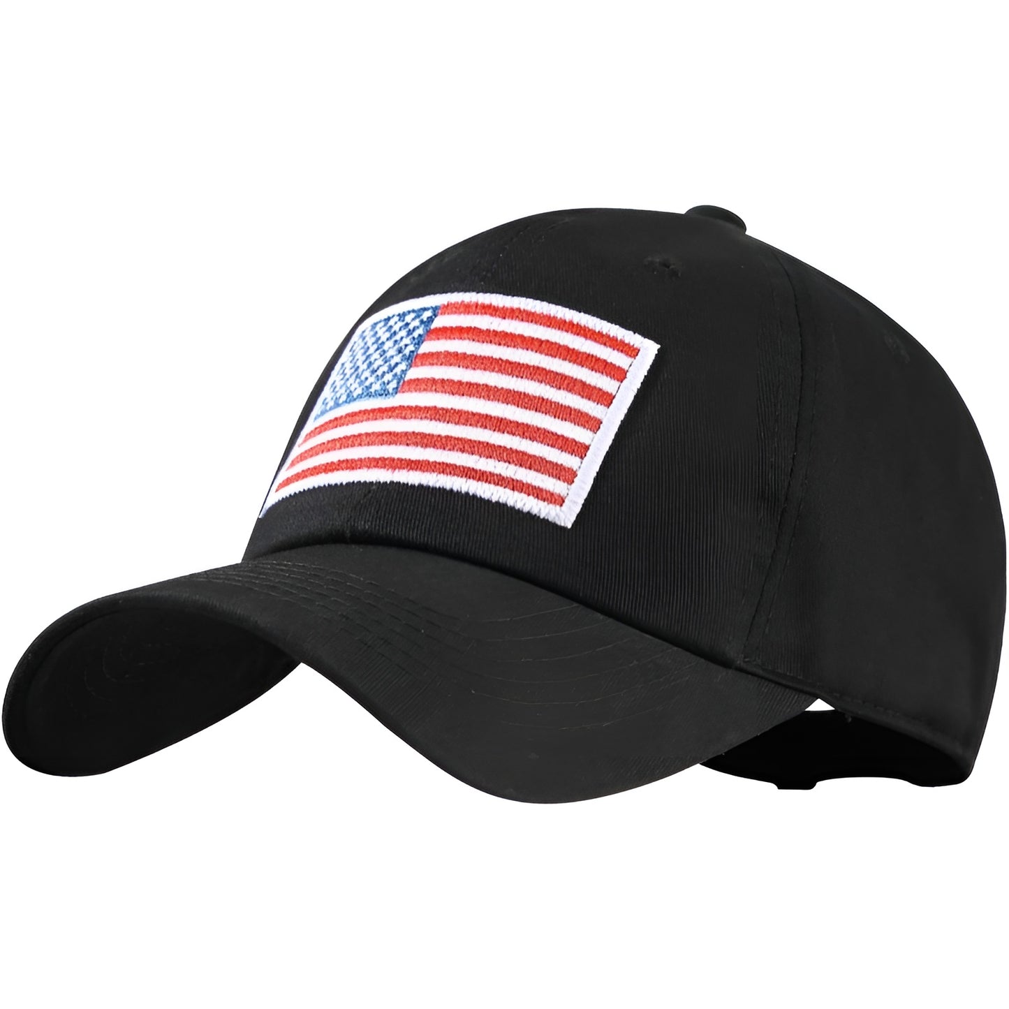 Embroidered Flag Adjustable Cotton Baseball Hat