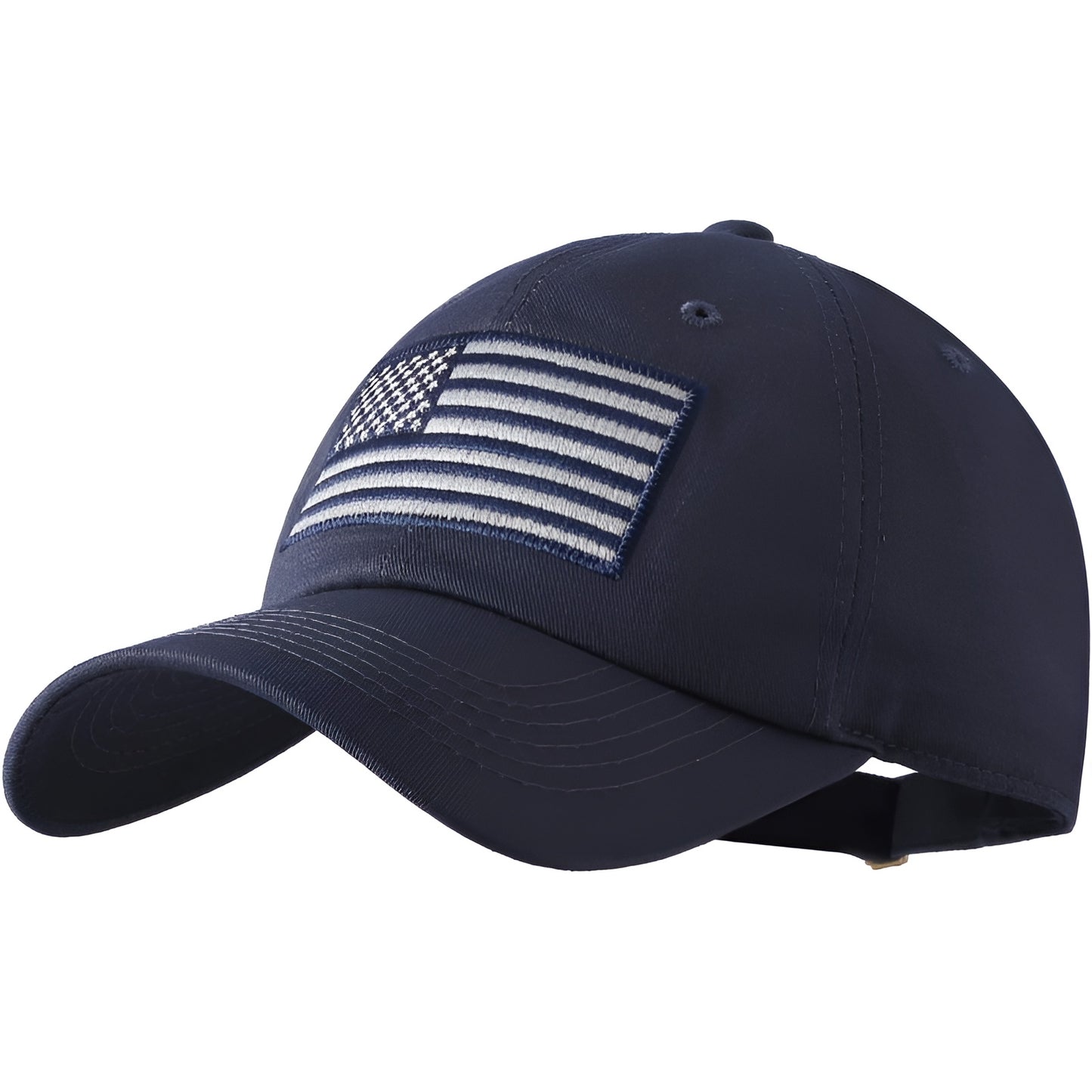 Embroidered Flag Adjustable Cotton Baseball Hat