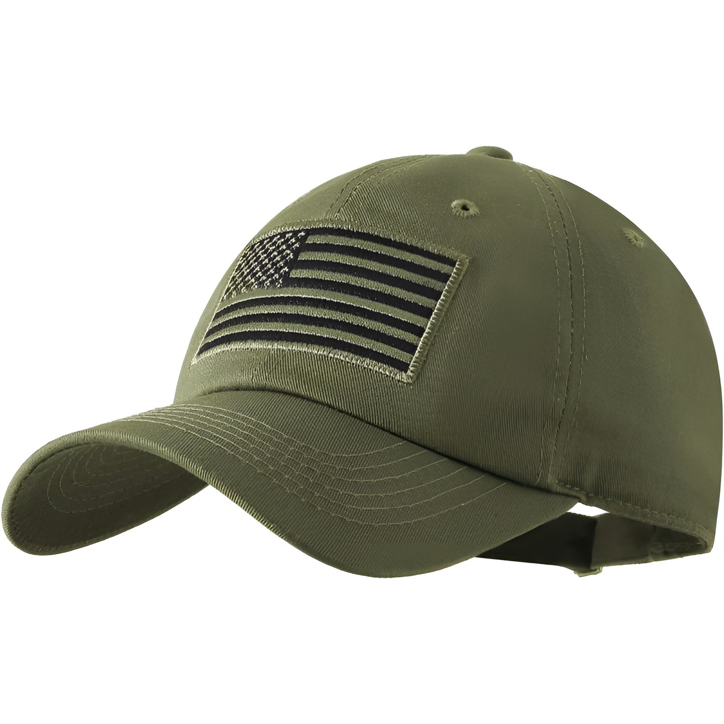 Embroidered Flag Adjustable Cotton Baseball Hat