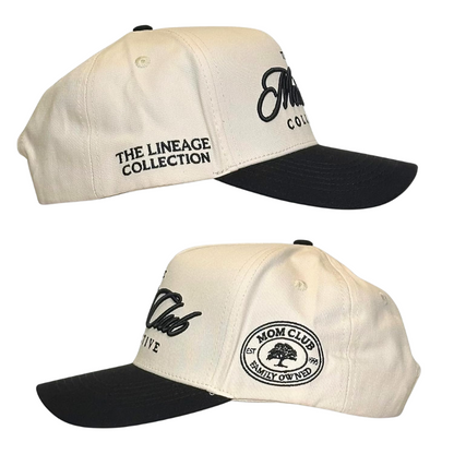 Mom Club Collective Two Tone Embroidered Snapback Cap