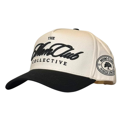 Mom Club Collective Two Tone Embroidered Snapback Cap