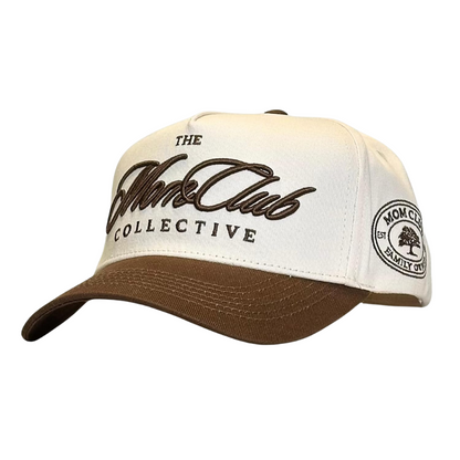 Mom Club Collective Two Tone Embroidered Snapback Cap