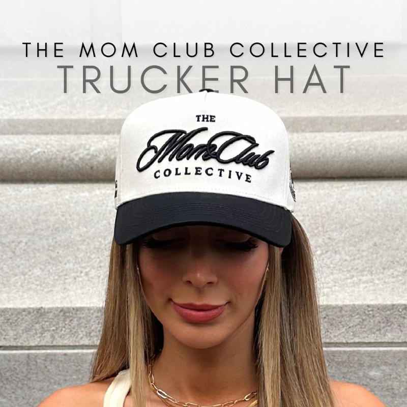 Mom Club Collective Two Tone Embroidered Snapback Cap