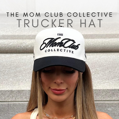 Mom Club Collective Two Tone Embroidered Snapback Cap