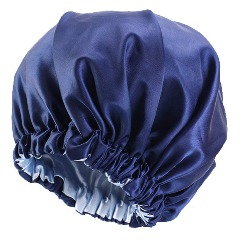 Silky Satin Bonnet Design Sleep Cap