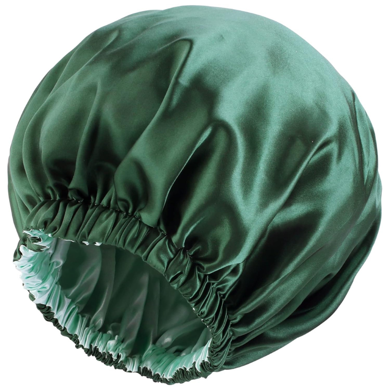 Silky Satin Bonnet Design Sleep Cap