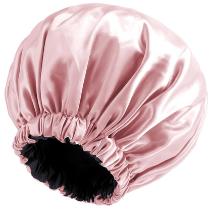 Silky Satin Bonnet Design Sleep Cap