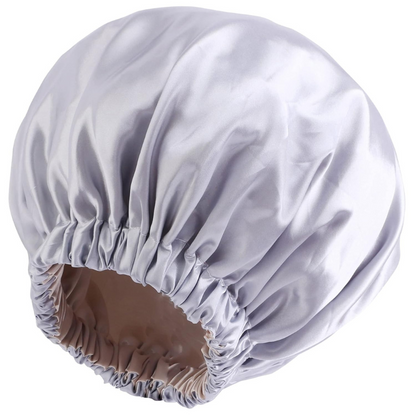 Silky Satin Bonnet Design Sleep Cap