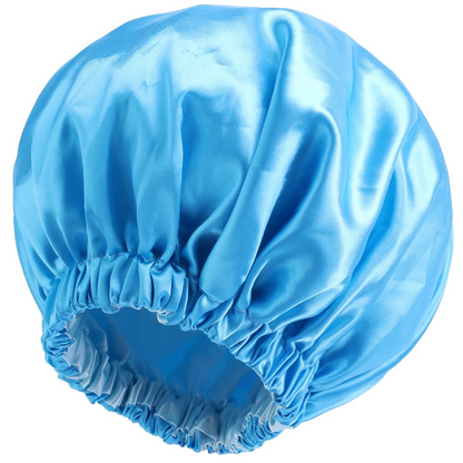 Silky Satin Bonnet Design Sleep Cap