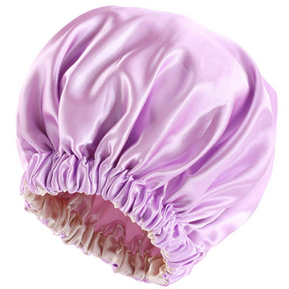 Silky Satin Bonnet Design Sleep Cap